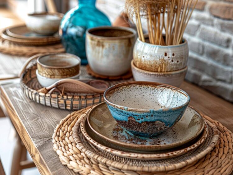 10 inspiracji na odnawianie stołów w stylu boho