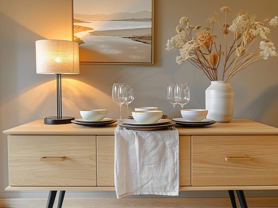 Najlepsze komody skandynawskie do przestrzeni jadalnianych na 2025 rok.