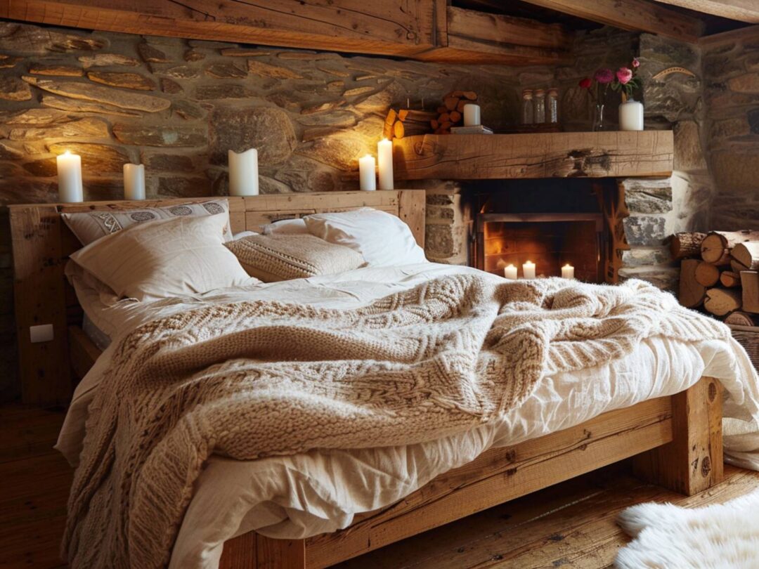 Jak stworzyć drewniane łóżko w stylu rustykalnym
