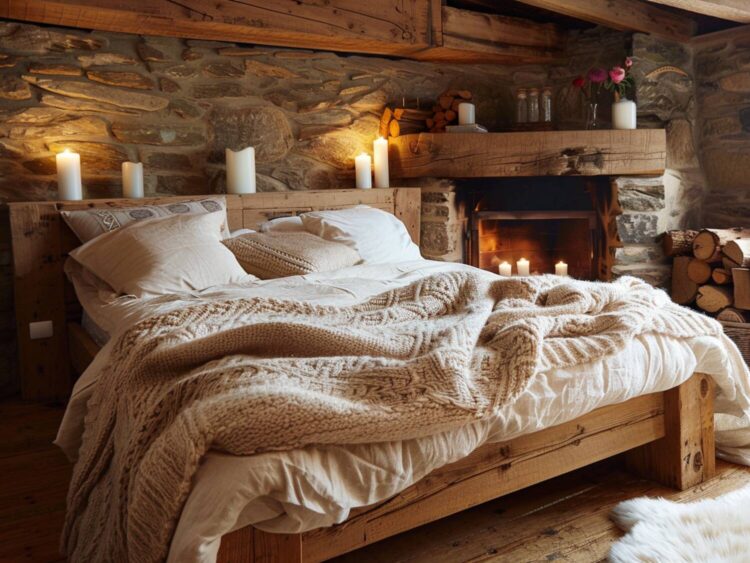 Jak stworzyć drewniane łóżko w stylu rustykalnym