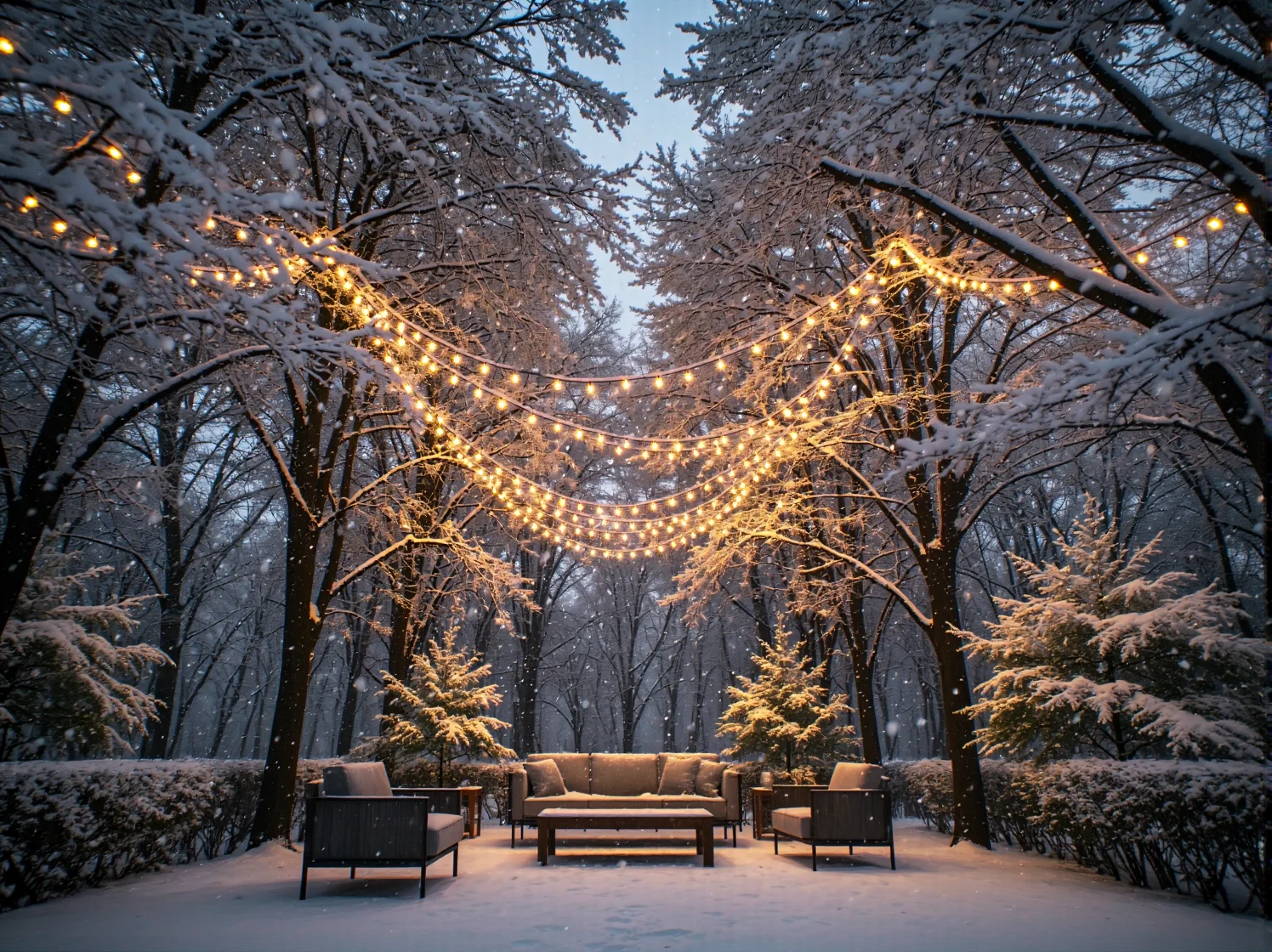 Sposób na dekorowanie drzewa lampkami LED, profesjonalne oświetlenie świąteczne.