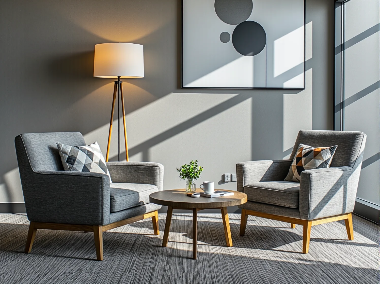 Luksusowe materiały wykończeniowe w lobby hotelowym: marmur i drewno w minimalistycznym wydaniu