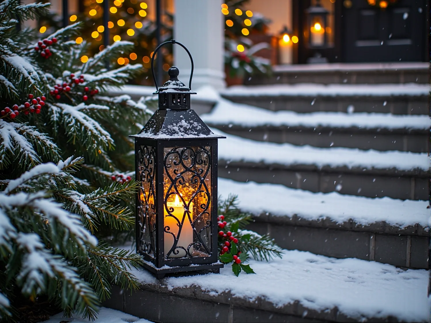 Wodoodporne lampki zewnętrzne z certyfikatem IP44, bezpieczne dekoracje ogrodu.